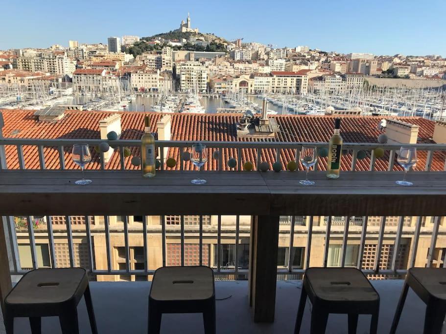 Le Belvedere Du Vieux-Port - Amazing View Marselha Exterior foto